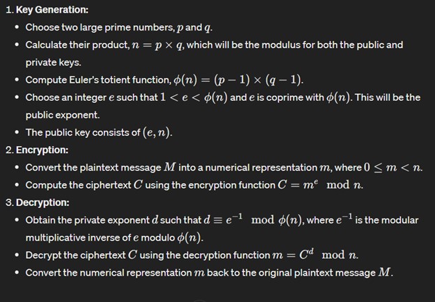 rsa public key encryption calculator